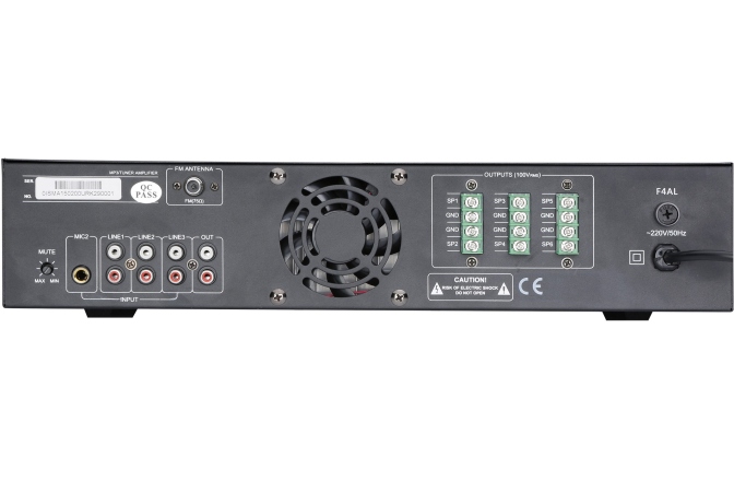 Amplificator 6 zone 150W Studiomaster ISMA 150