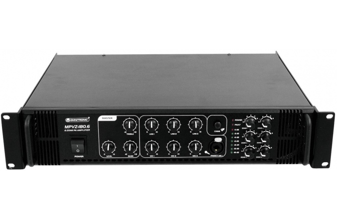 Amplificator 6 zone Omnitronic MPVZ-180.6