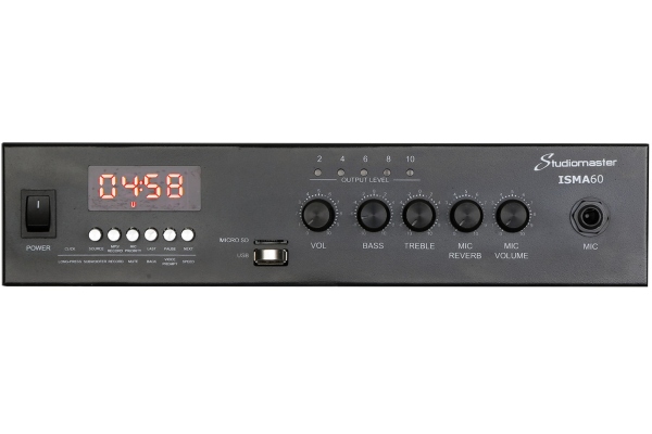 ISMA 60 USB, SD, FM, Bluetooth ISMA 60 USB, SD, FM, Bluetooth