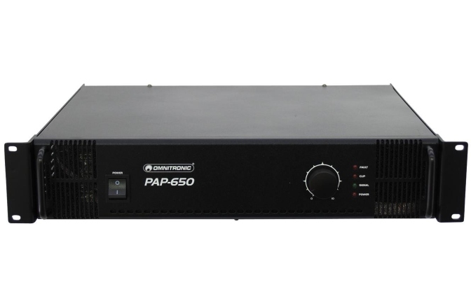 Amplificator 650W Omnitronic PAP-650
