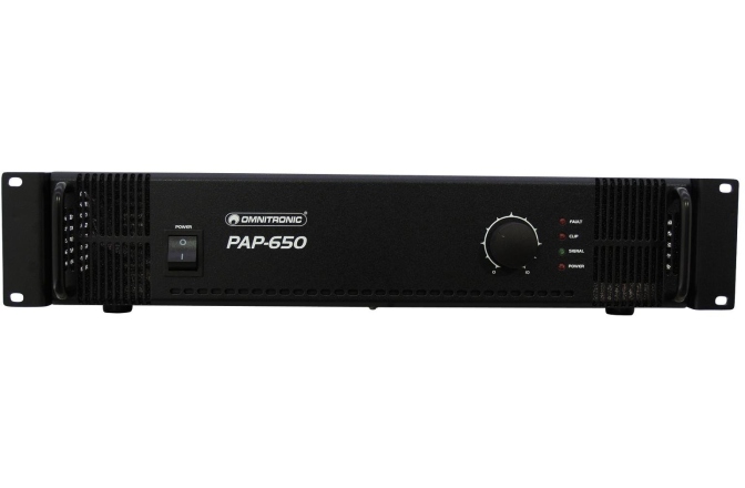 Amplificator 650W Omnitronic PAP-650