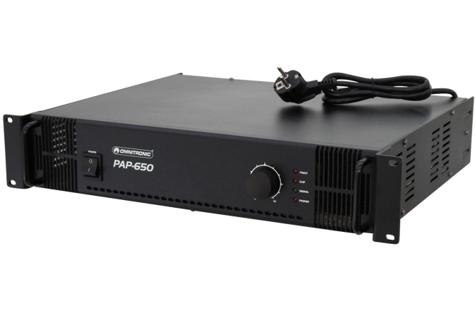 Amplificator 650W Omnitronic PAP-650