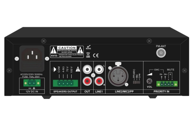Amplificator adresare publică CKS PA-160M