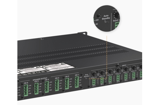 Amplificator audio  Audac CEP 408