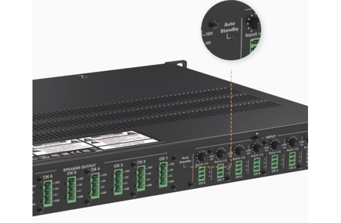 Amplificator audio  Audac CEP 803