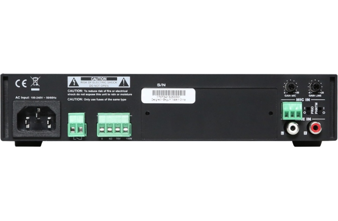 Amplificator audio  Audac COM 104