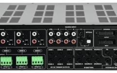 Amplificator audio cu 6 zone cu atribuire matrice Omnitronic MCS-1250 MK2 6-Zone PA Amplifier