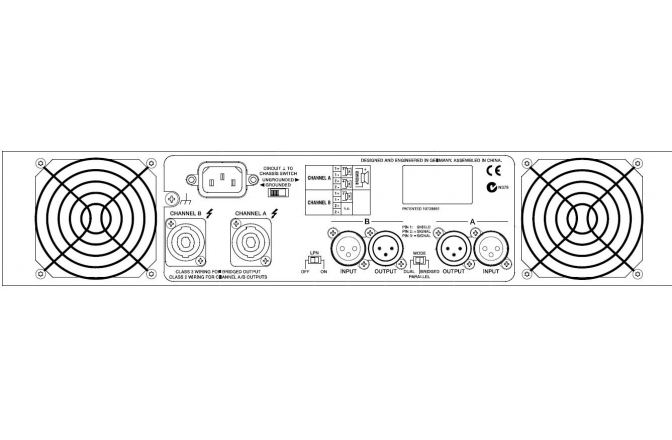 Amplificator audio Dynacord SL 1200