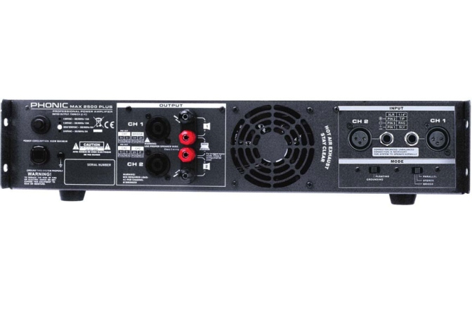 Amplificator audio Phonic MAX 2500 Plus
