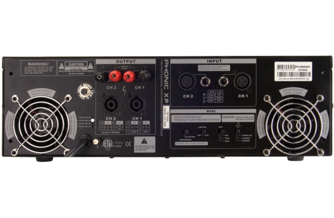 Amplificator audio Phonic XP 3000