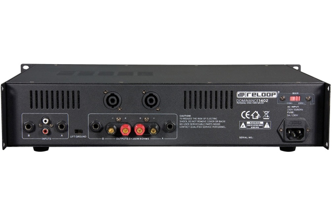 Amplificator audio Reloop Dominance 1402