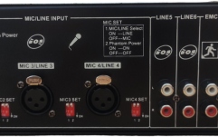 Amplificator cu 6 zone 240W CKS PAZ-2406 USB, SD, FM, Bluetooth