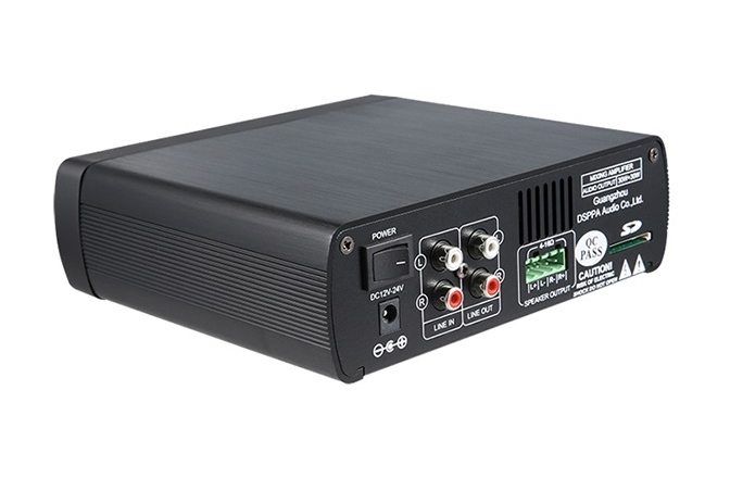 Amplificator digital cu mixer stereo 2x30W cu Bluetooth/USB/SD AUDA-DSP-MINI60