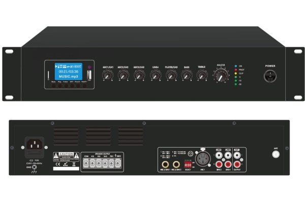 PA-120M USB, SD, FM, Bluetooth PA-120M USB, SD, FM, Bluetooth