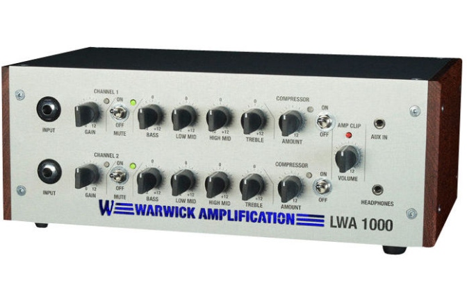 Amplificator de bas Warwick LWA-1000 Silver - RESIGILAT