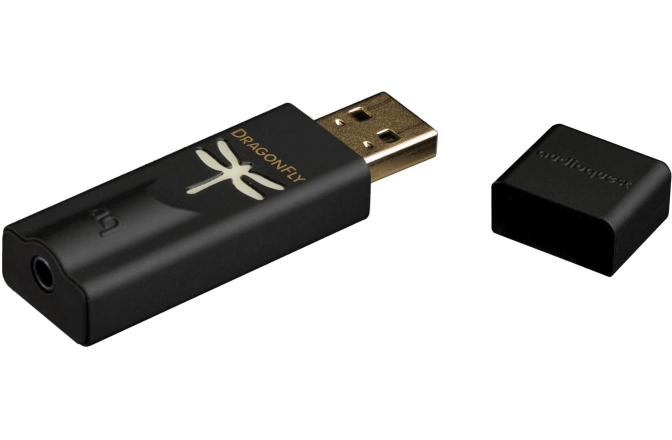 Amplificator de casti si DAC  Audioquest DragonFly Black