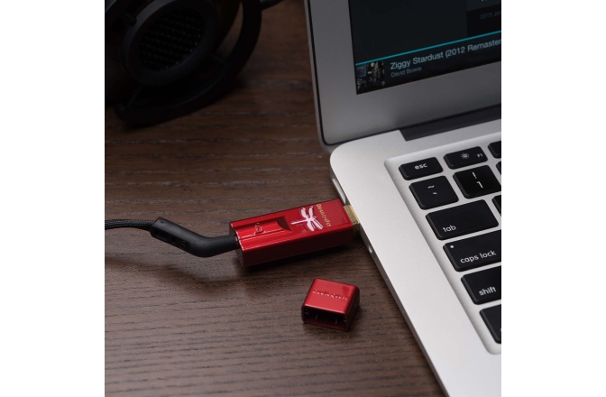 Amplificator de casti si DAC  Audioquest DragonFly Red