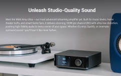 Amplificator de streaming WiiM AMP ULTRA 2 x 100W Space Grey
