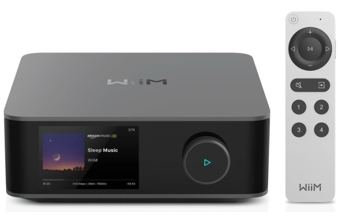 Amplificator de streaming WiiM AMP ULTRA 2 x 100W Space Grey