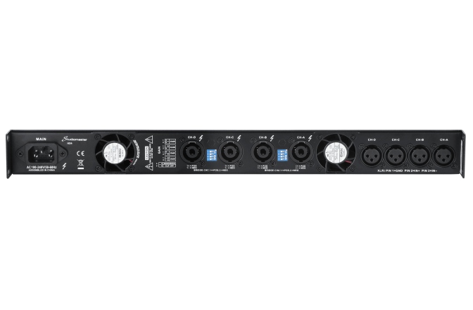 Amplificator digital de putere Studiomaster HX4-1000