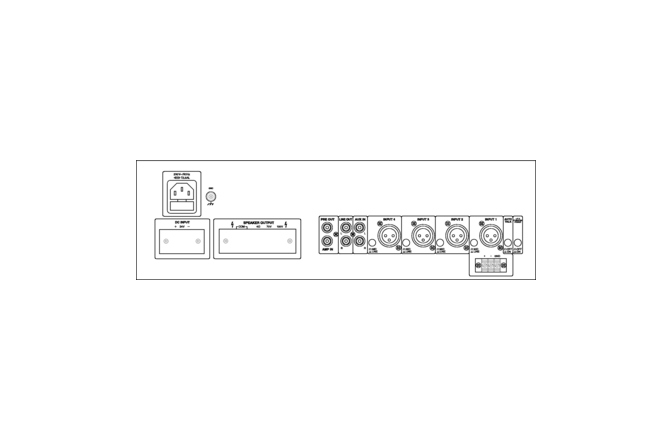 Amplificator-mixer Monacor PA-940