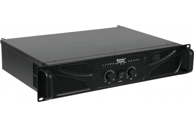 Amplificator PA cu două canale și cu limitator Omnitronic XPA-1200 Amplifier