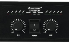 Amplificator PA cu două canale și cu limitator Omnitronic XPA-1800 Amplifier