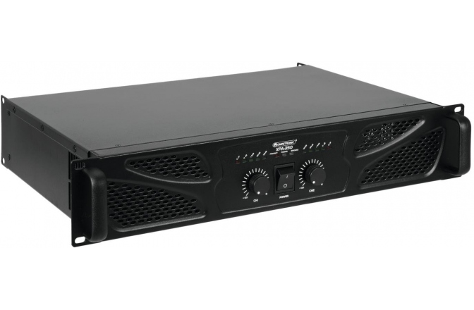 Amplificator PA cu două canale și cu limitator Omnitronic XPA-350 Amplifier