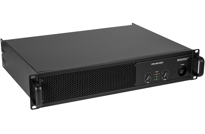 Amplificator PA cu două canale și  limitator Omnitronic XPA-350 mk2