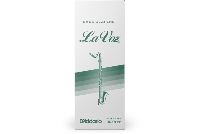 Ancie Clarinet Bas Daddario Woodwinds La Voz Bass Clarinet Medium Soft 