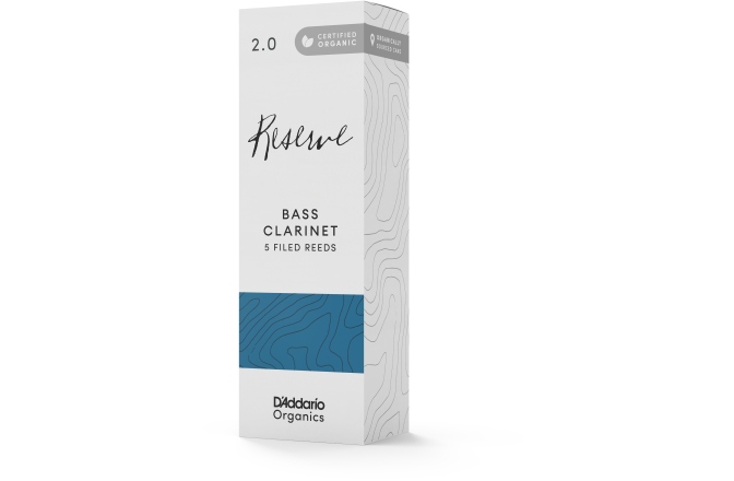 Ancie Clarinet Bas Daddario Woodwinds Organic Reserve Bass Clarinet  Strength 2.0 