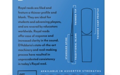 Ancie Clarinet Bb Daddario Woodwinds Royal  Bb Clarinet 1.5 