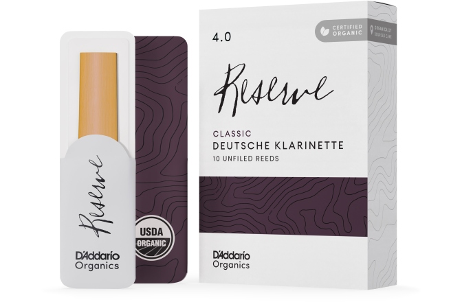 Ancie clarinet Daddario Woodwinds Organic Reserve Classic Deutsche  Strength 4.0 
