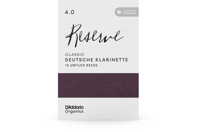 Ancie clarinet Daddario Woodwinds Organic Reserve Classic Deutsche  Strength 4.0 