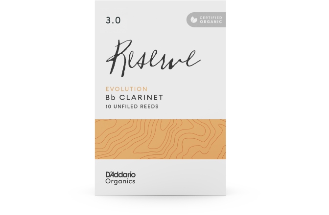 Ancie clarinet Daddario Woodwinds Organic Reserve Evolution Bb Clarinet Strength 3.0 