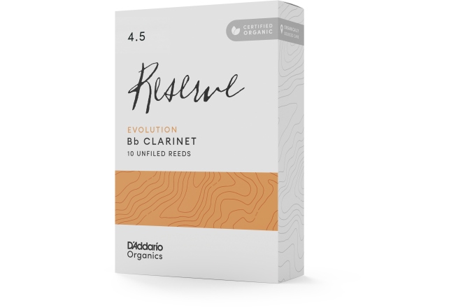 Ancie clarinet Daddario Woodwinds Organic Reserve Evolution Bb Clarinet Strength 4.5 