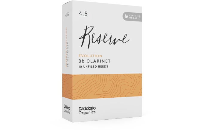 Ancie clarinet Daddario Woodwinds Organic Reserve Evolution Bb Clarinet Strength 4.5 
