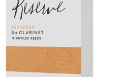 Ancie clarinet Daddario Woodwinds Organic Reserve Evolution Bb Reeds Strength 3.5 