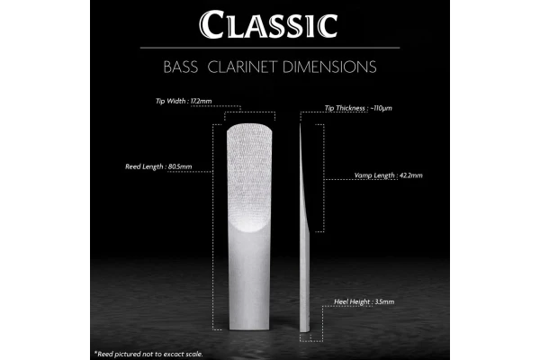 Legere Classic Bass Clarinet 3.50 — 3