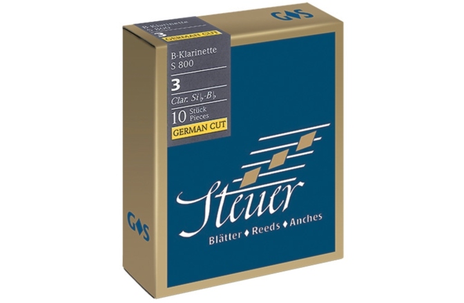 Ancie pentru clarinet Bb Steuer Ancii Bb-Clarinet Blue Line S800 3 1/2