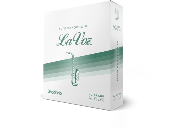 Ancie pentru Saxofon Alto Daddario Woodwinds La Voz  Alto Saxophone Hard 