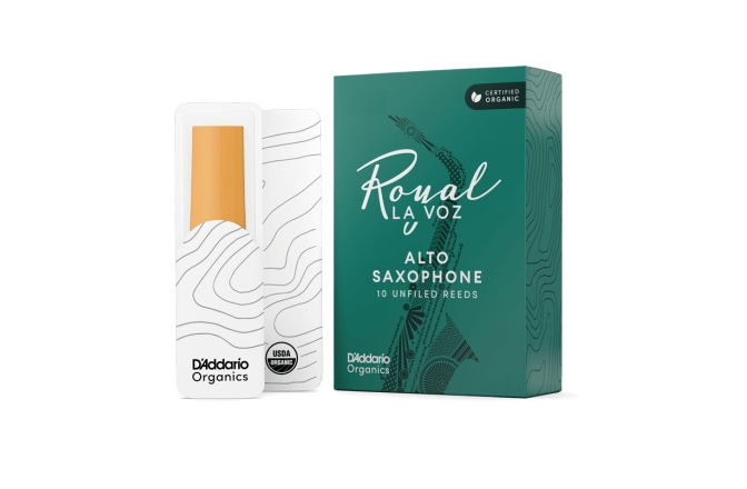 Ancie pentru Saxofon Alto Daddario Woodwinds La Voz  Alto Saxophone Hard 