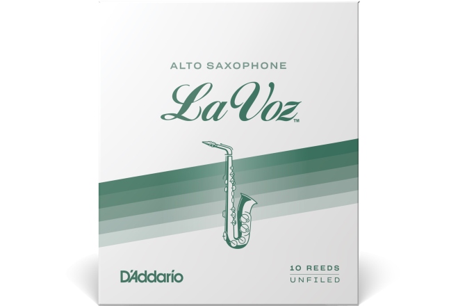 Ancie pentru Saxofon Alto Daddario Woodwinds La Voz Alto Saxophone Medium Hard 