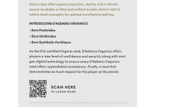 Ancie pentru Saxofon Alto Daddario Woodwinds Organic Select Jazz Filed Alto Saxophone 4 Soft 