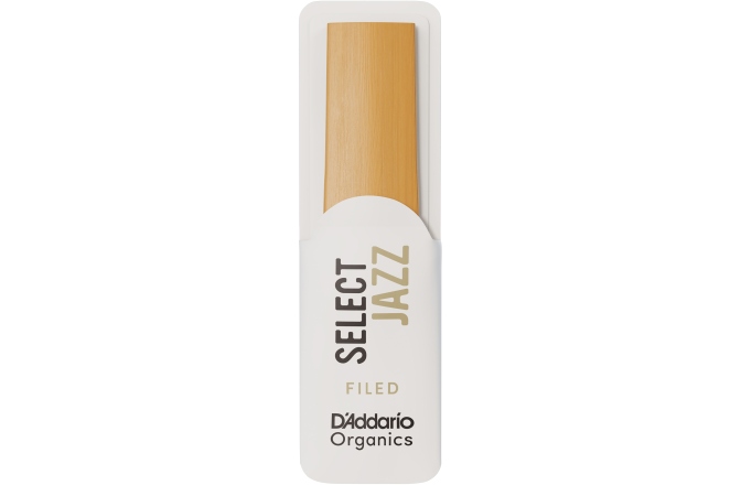 Ancie pentru Saxofon Alto Daddario Woodwinds Organic Select Jazz Filed Alto Saxophone 4 Soft 