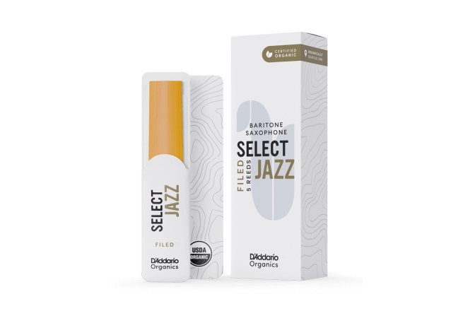 Ancie pentru saxofon bariton Daddario Woodwinds Baritone Sax Select Jazz 3S