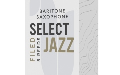 Ancie pentru Saxofon Bariton Daddario Woodwinds Organic Select Jazz Filed Baritone Saxophone  4 Soft 