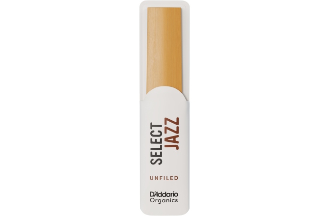 Ancie pentru Saxofon Bariton Daddario Woodwinds Organic Select Jazz Unfiled Baritone Saxophone 2 Medium 