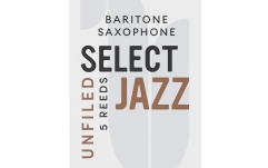 Ancie pentru Saxofon Bariton Daddario Woodwinds Organic Select Jazz Unfiled Baritone Saxophone 4 Hard 