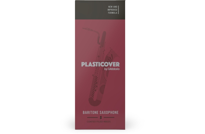 Ancie pentru saxofon bariton Daddario Woodwinds Plasticover Baritone Sax 4